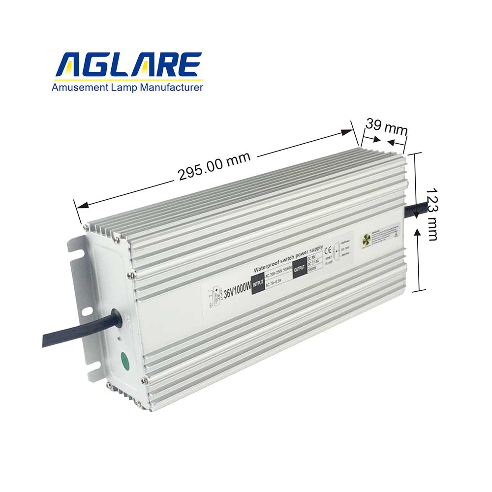 1000W DC 24V 41.7A IP65 LED Power Supply